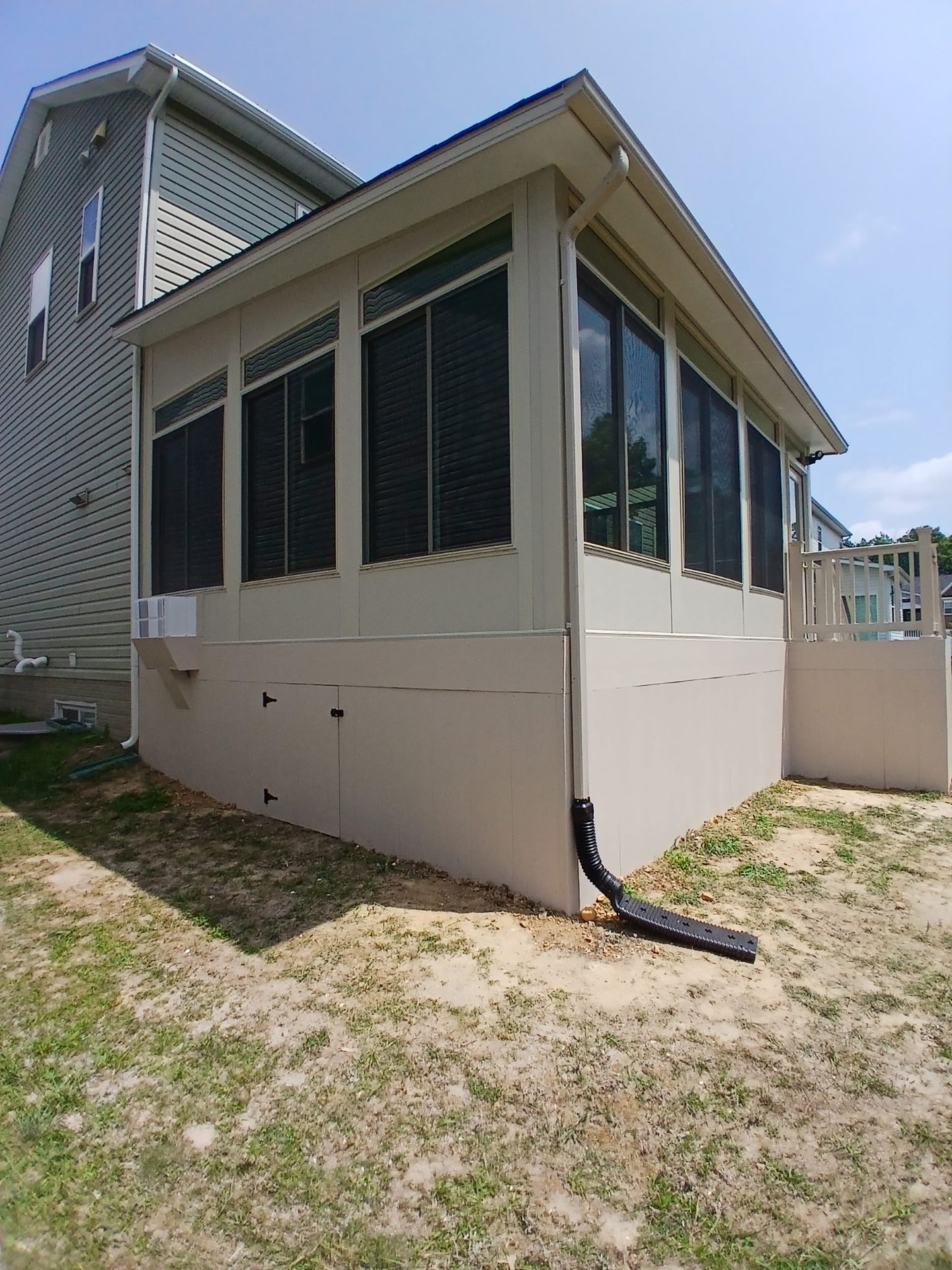 Maryland Decks and Hardscape sunroom project