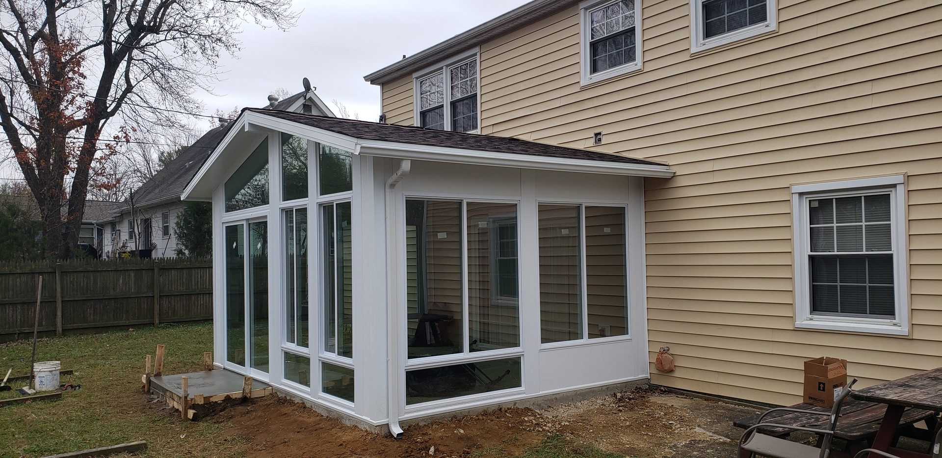 Maryland Decks and Hardscape sunroom project