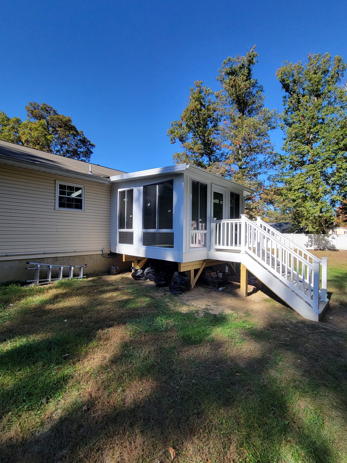 Maryland Decks and Hardscape sunroom project