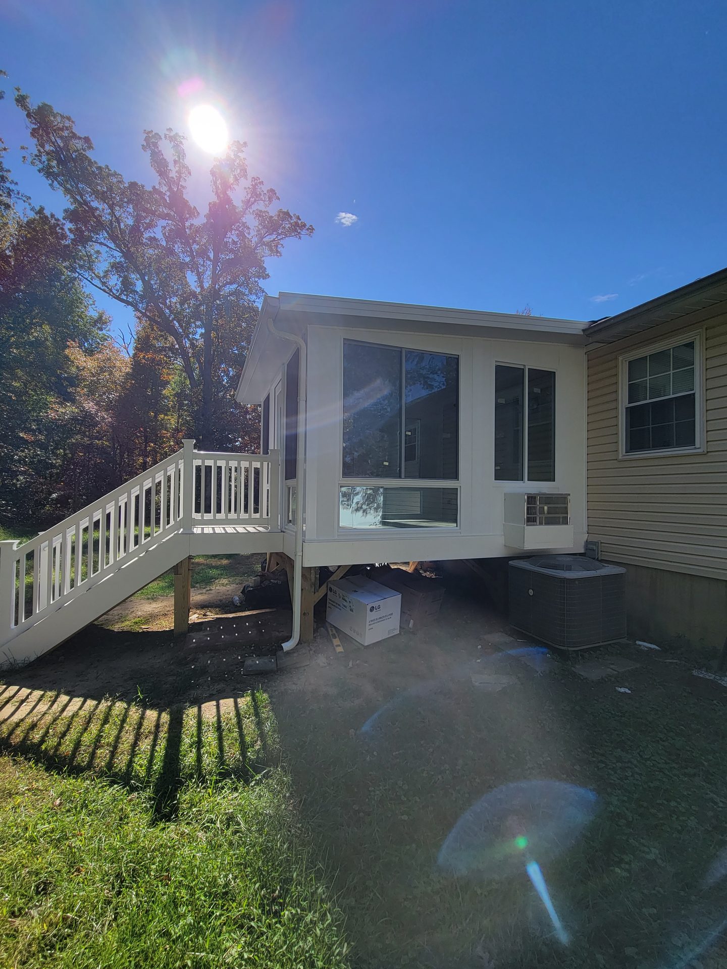 Maryland Decks and Hardscape sunroom project