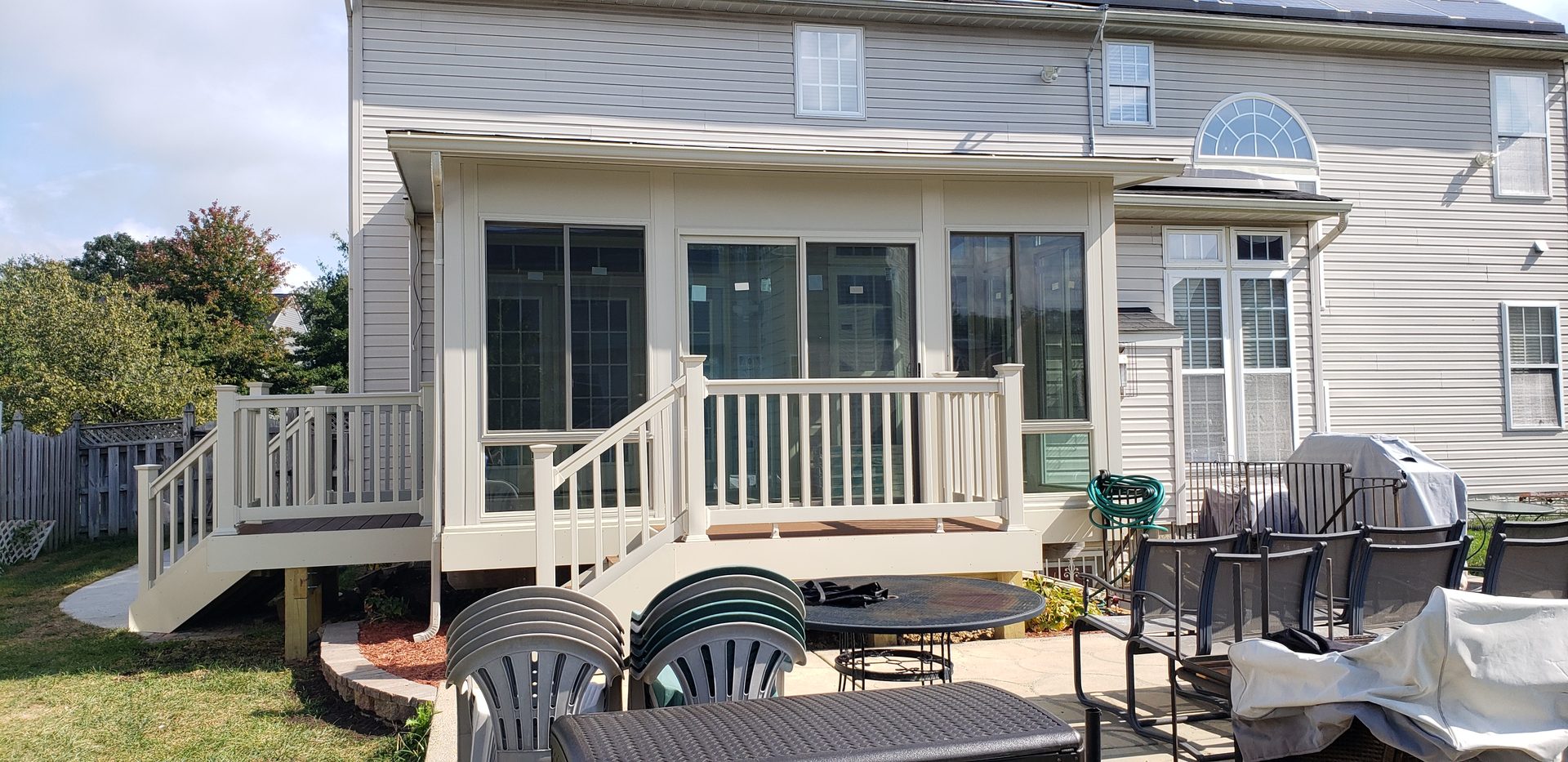 Maryland Decks and Hardscape sunroom project