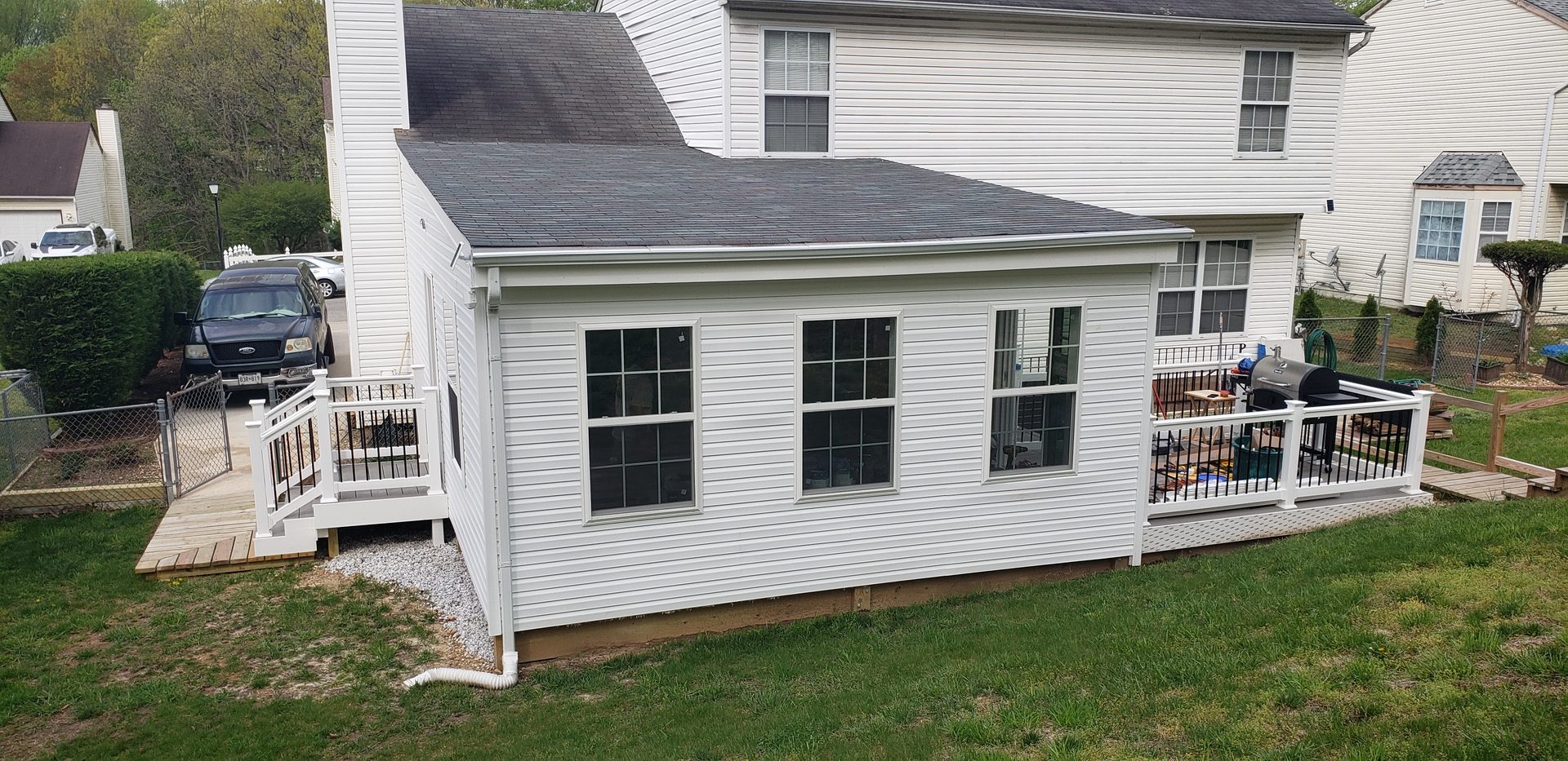 Maryland Decks and Hardscape sunroom project