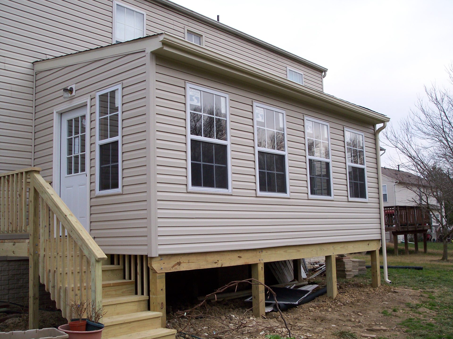 Maryland Decks and Hardscape sunroom project