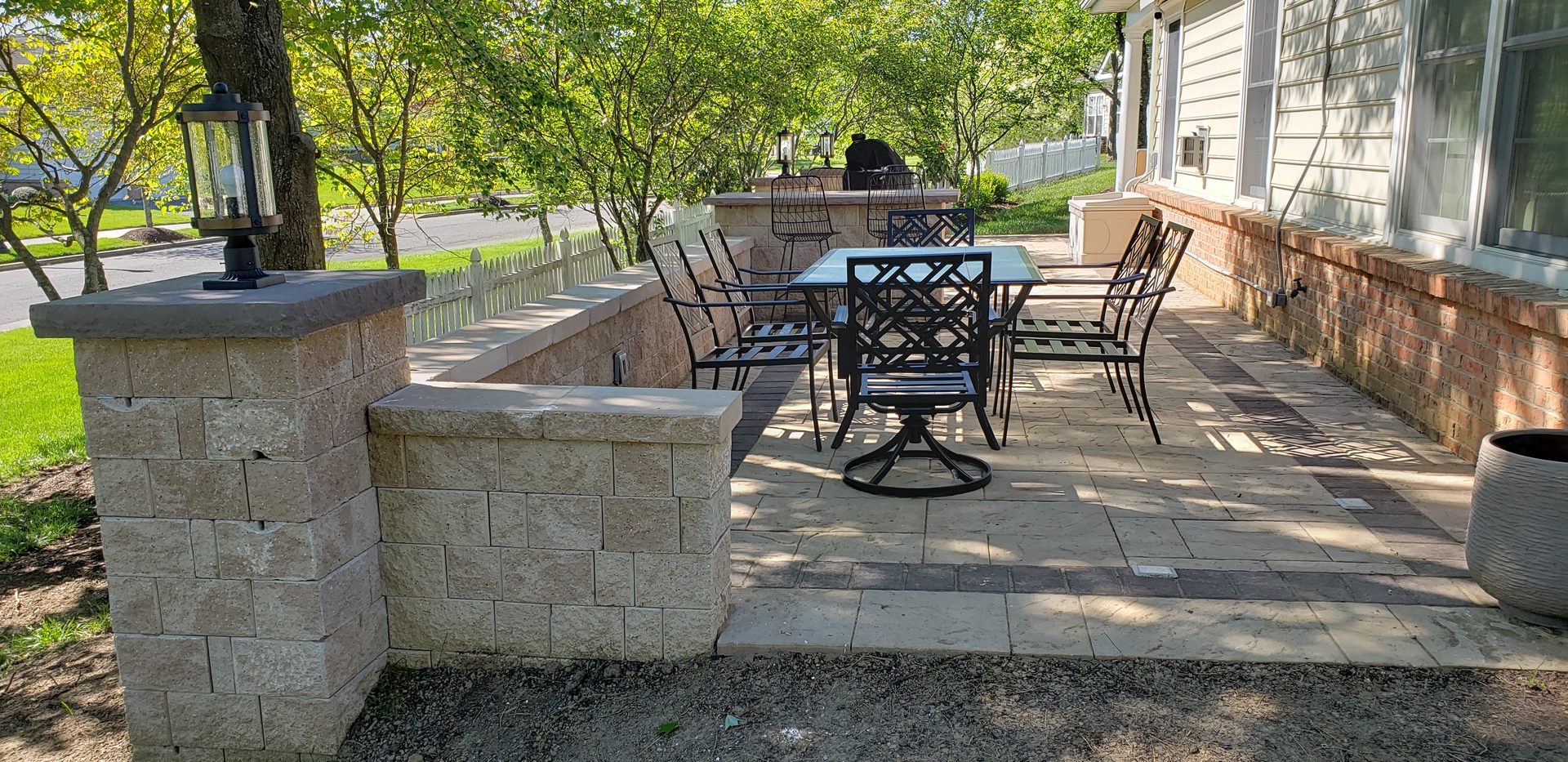 Maryland Decks and Hardscape patio project