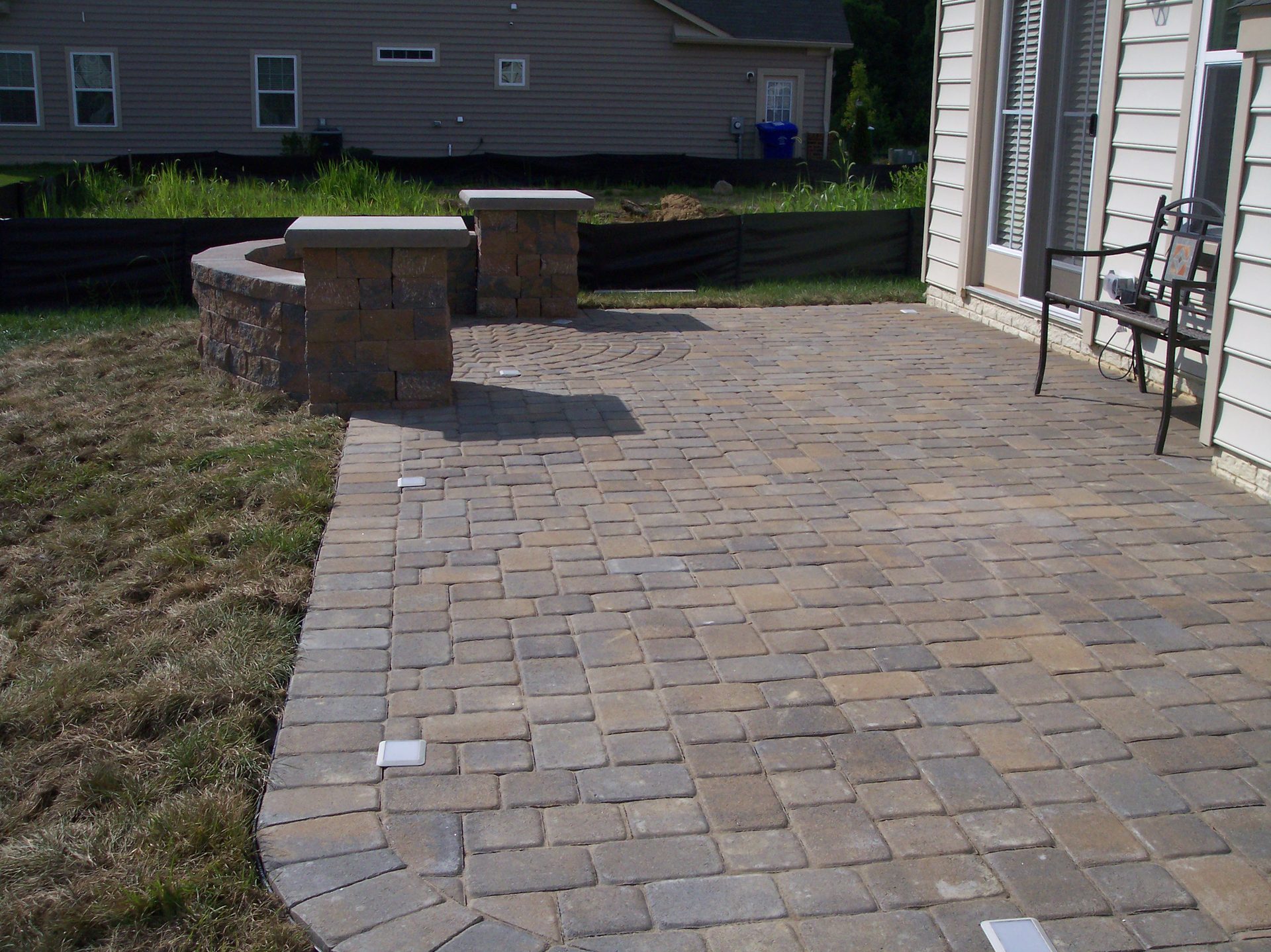 Maryland Decks and Hardscape patio project
