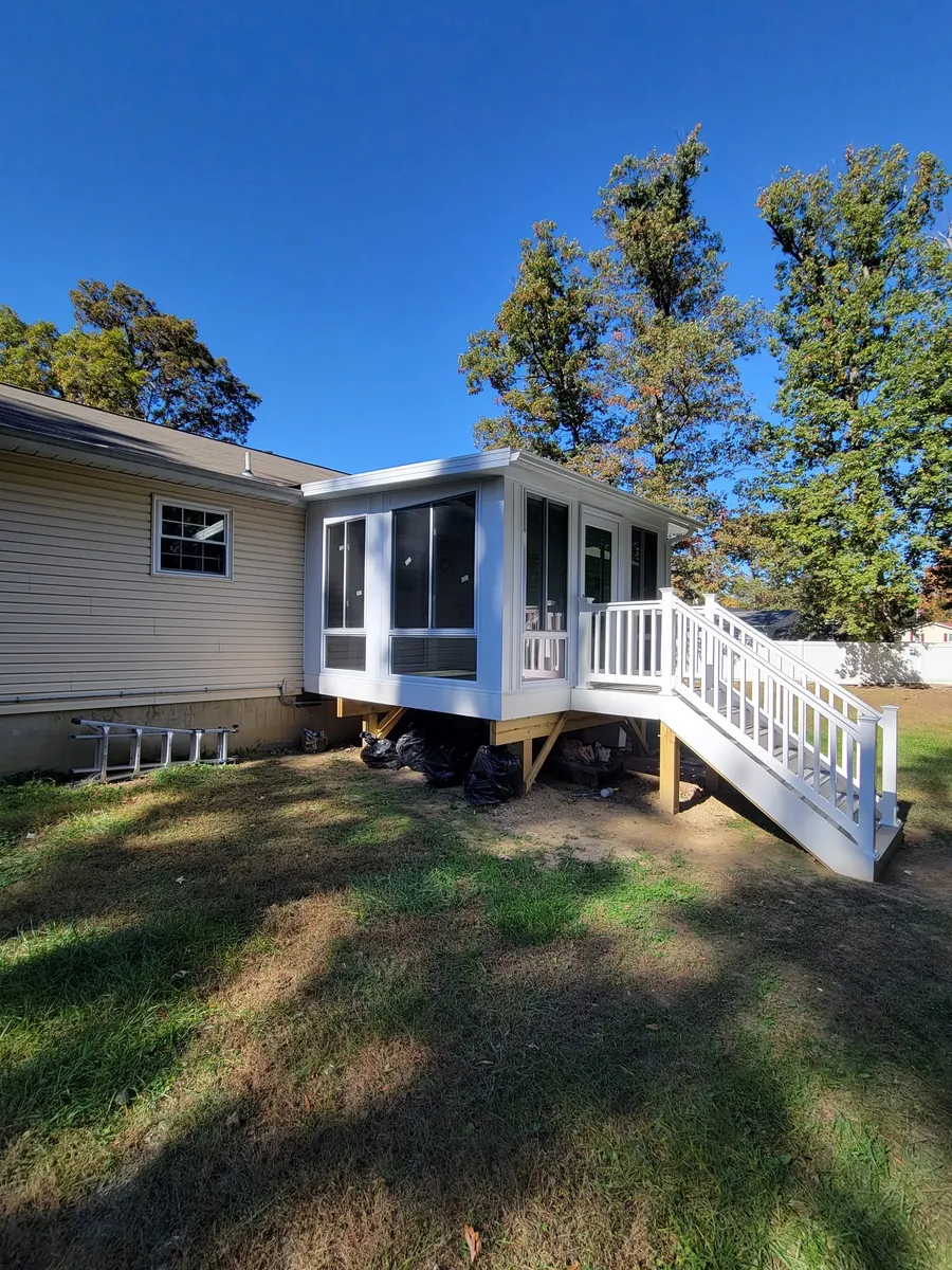 Maryland Decks and Hardscape sunroom project
