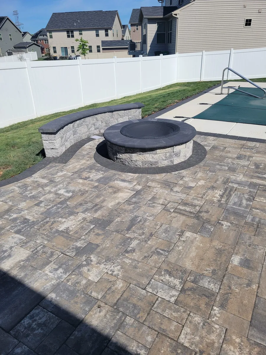 Maryland Decks and Hardscape patio project