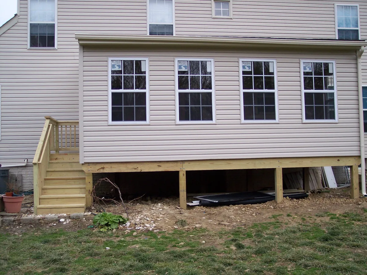 Maryland Decks and Hardscape sunroom project
