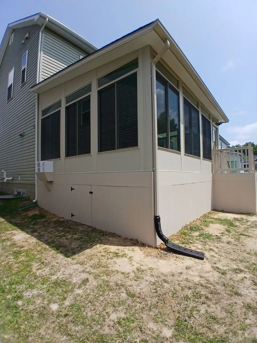 Maryland Decks and Hardscape sunroom project