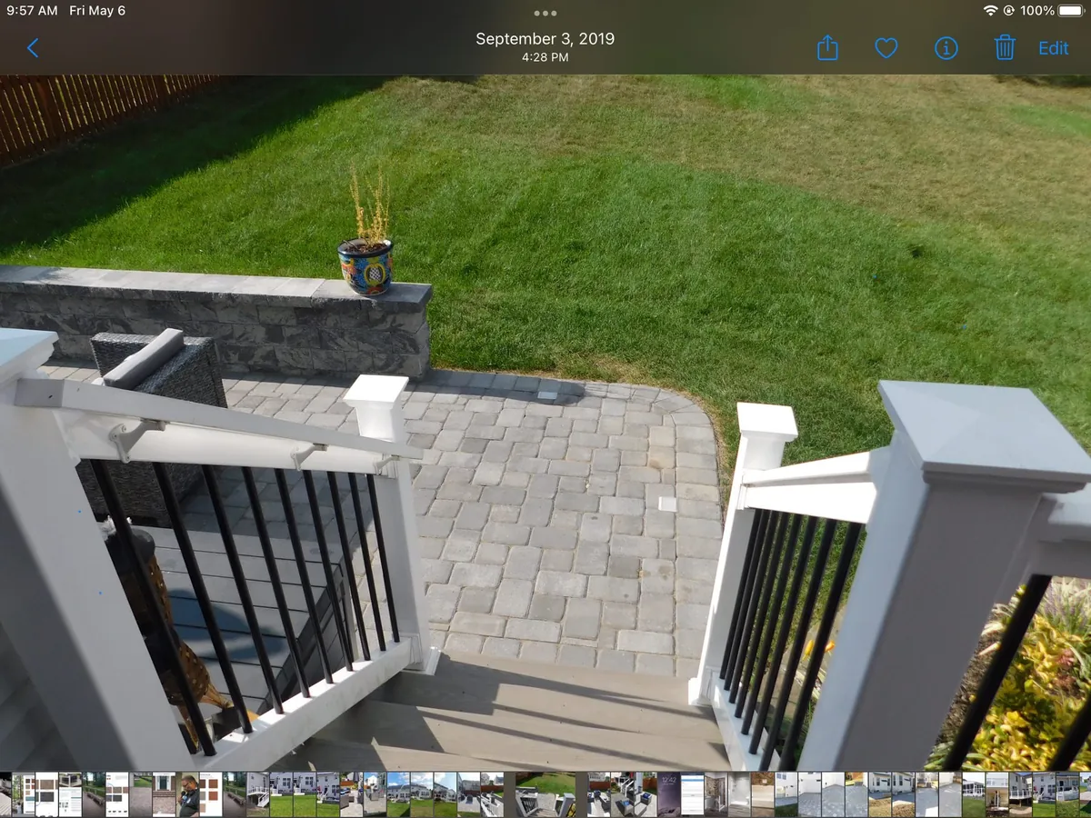 Maryland Decks and Hardscape patio project