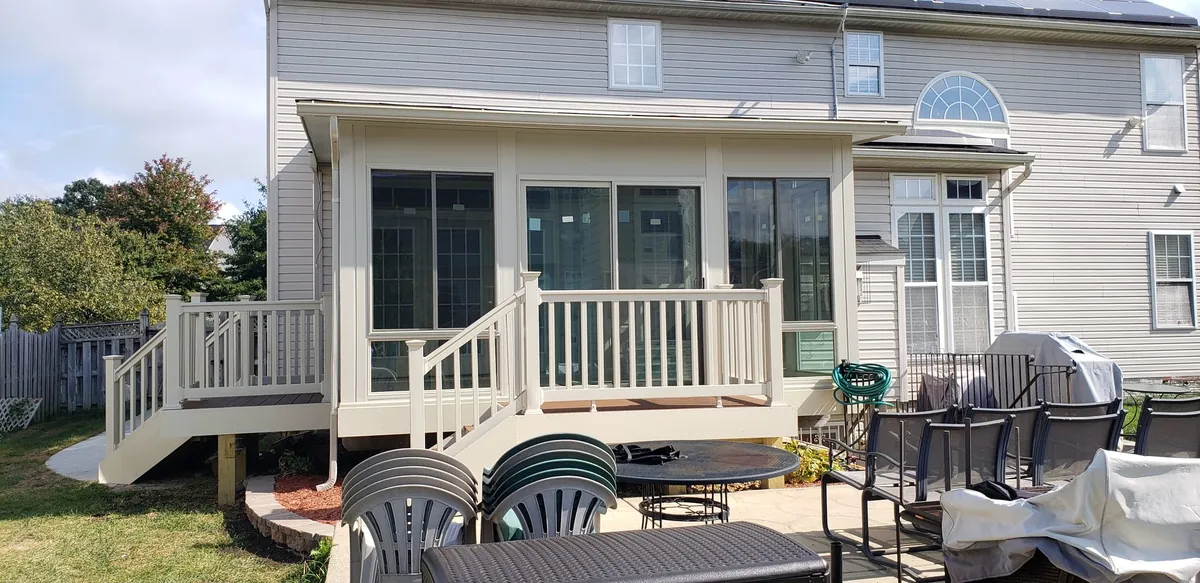 Maryland Decks and Hardscape sunroom project
