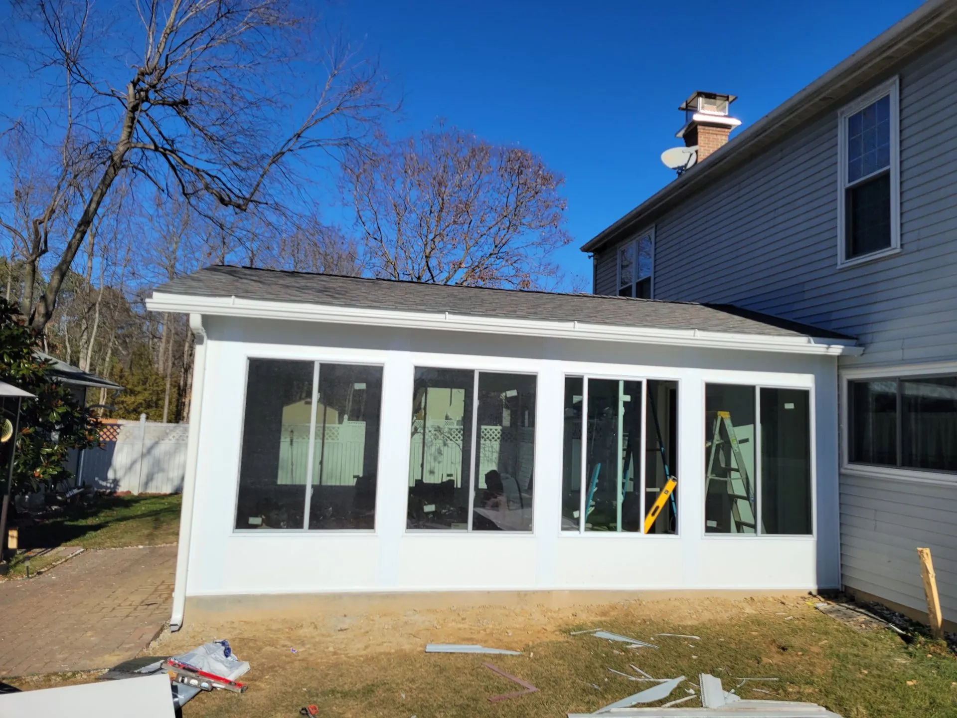 Maryland Decks and Hardscape sunroom project