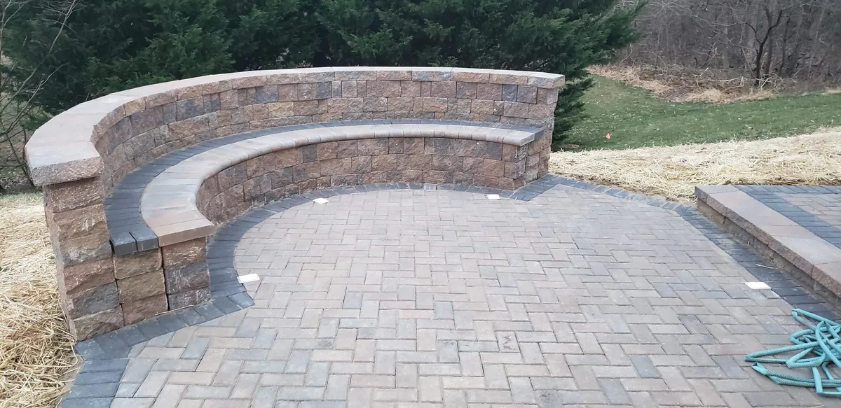Maryland Decks and Hardscape patio project