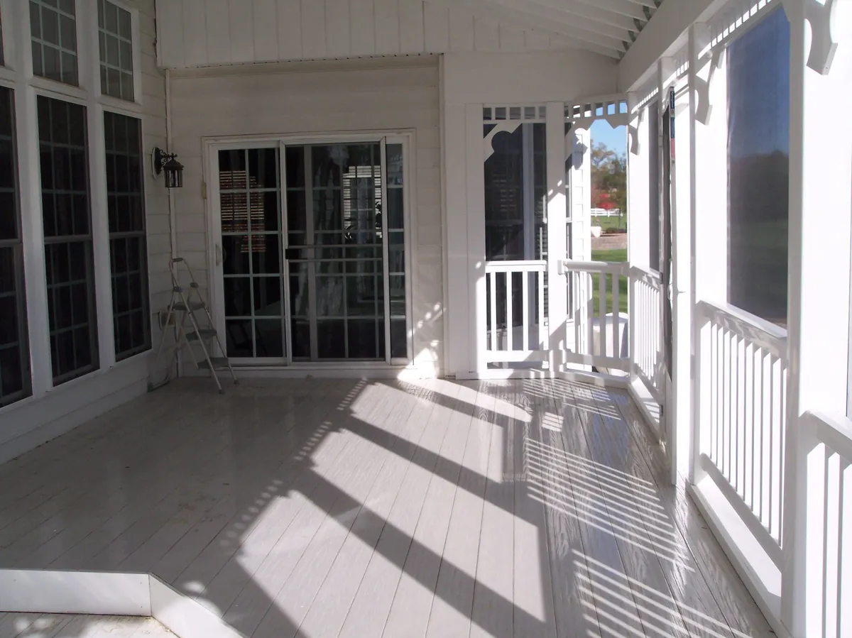 Maryland Decks and Hardscape porch project
