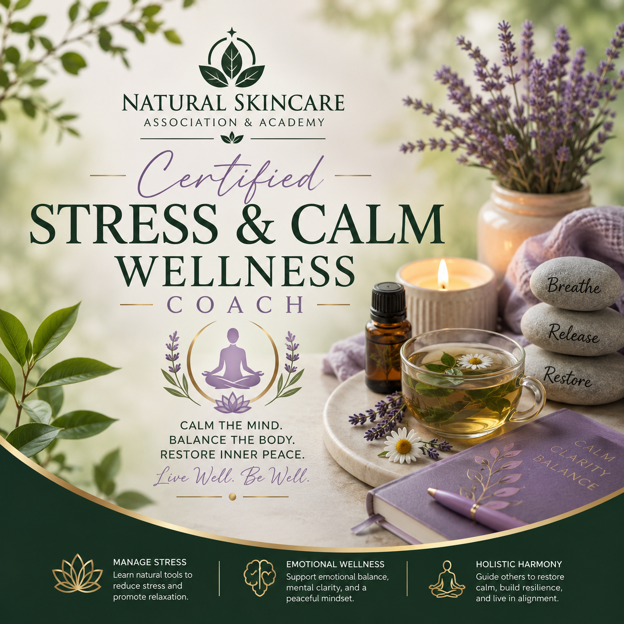 Certified Stress and Calm Wellness Coach Course