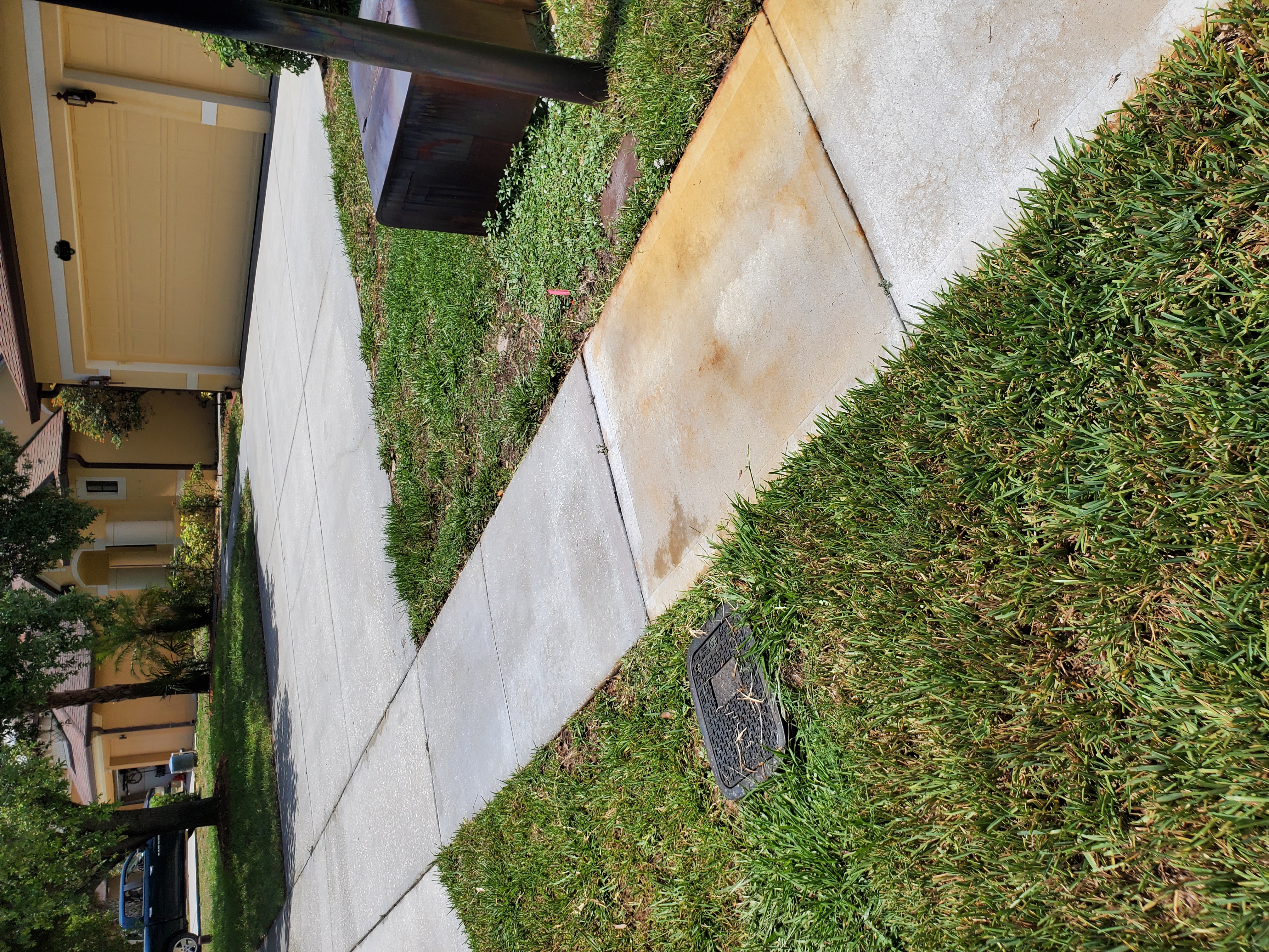 Pressure washing result Satellite Beach