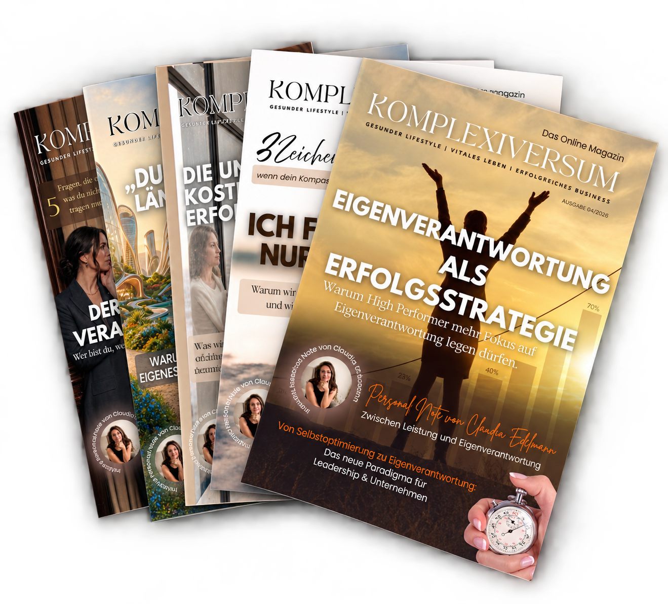 Komplexiversum Magazin Cover: Erfolg Ohne Selbstverlust