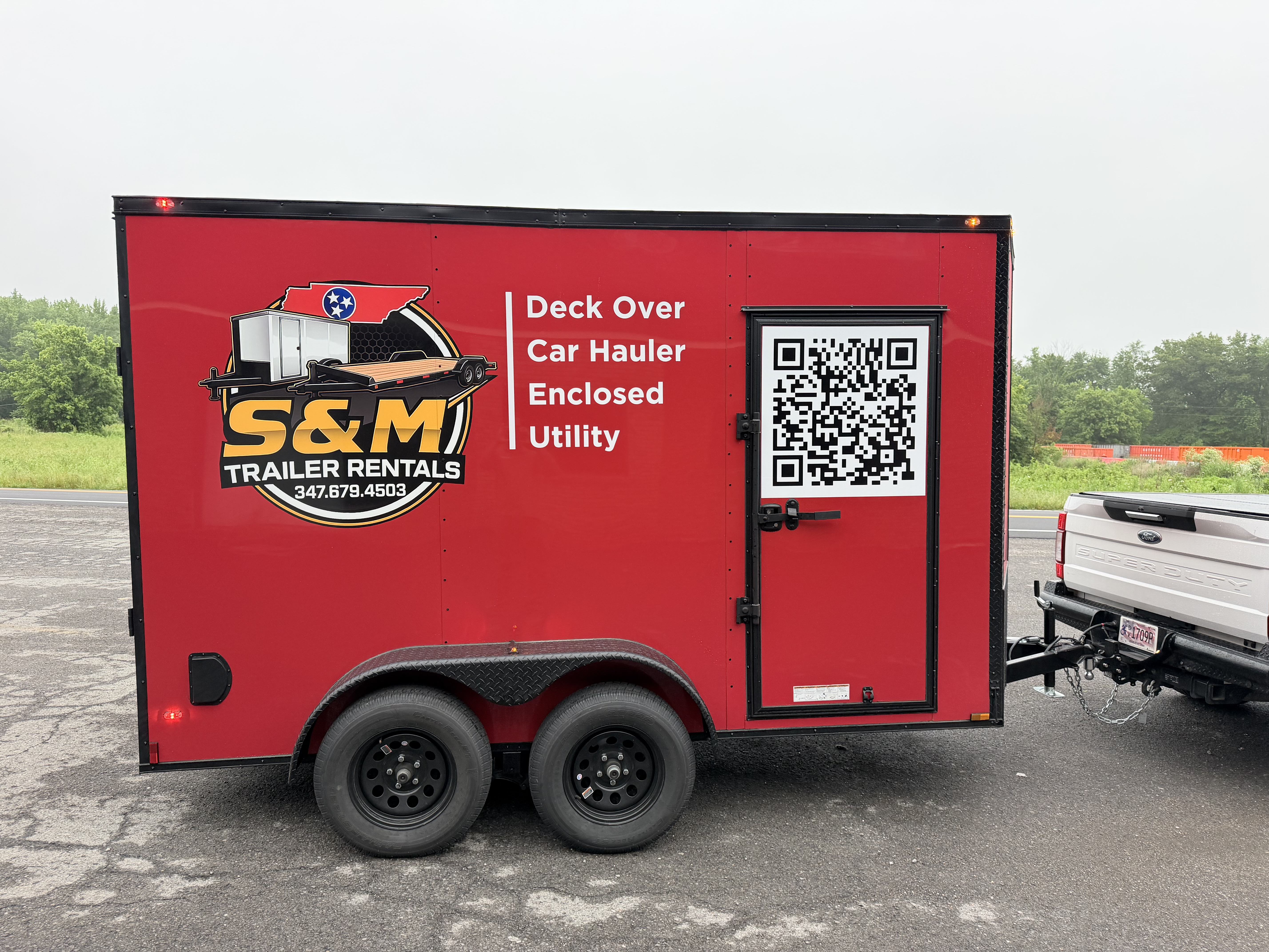 Enclosed cargo trailer rentals in Clarksville, TN