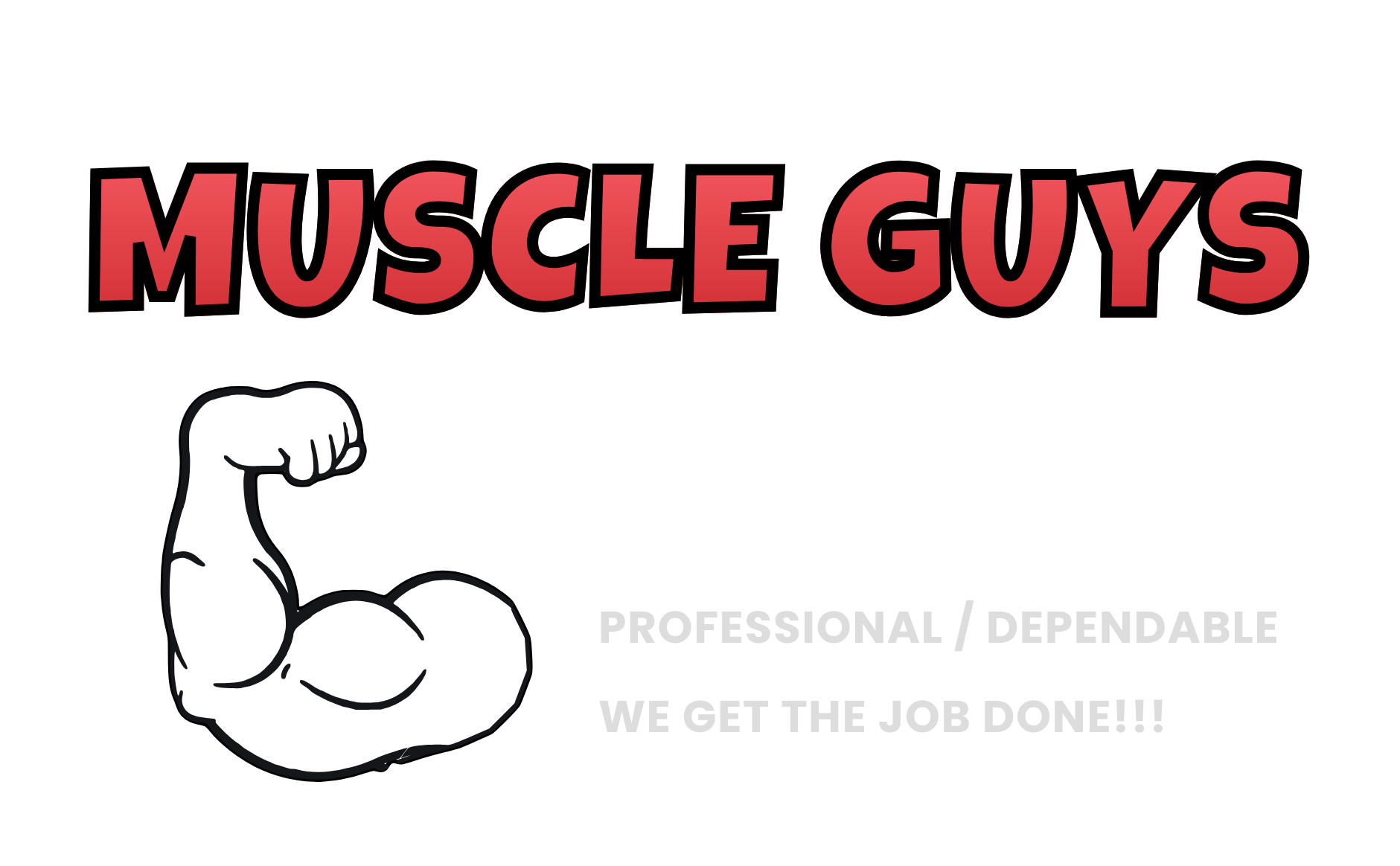 The Muscle Guys Moving logo