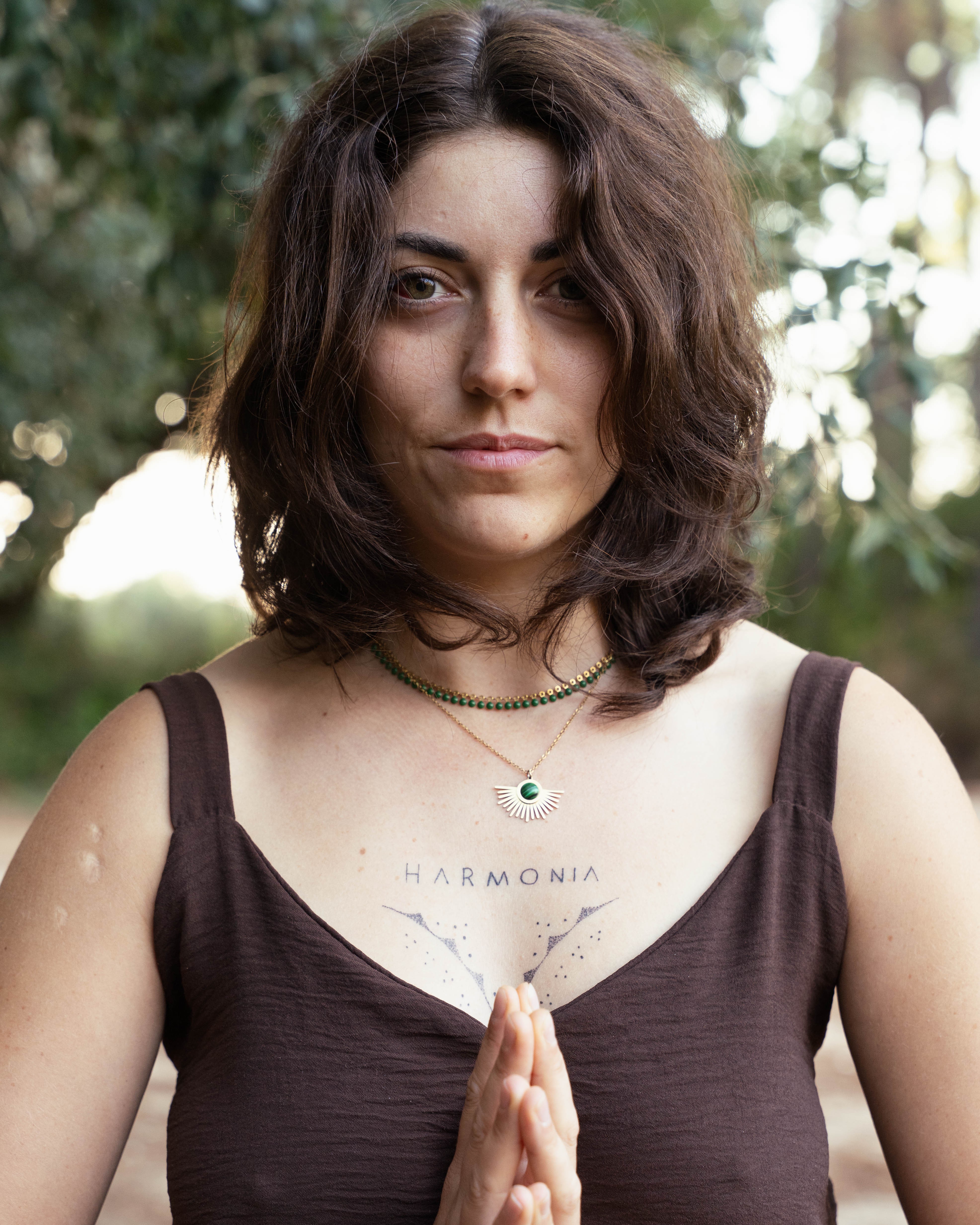 Ritratto di Angelica, insegnante di yoga e facilitatrice di Ecstatic Dance