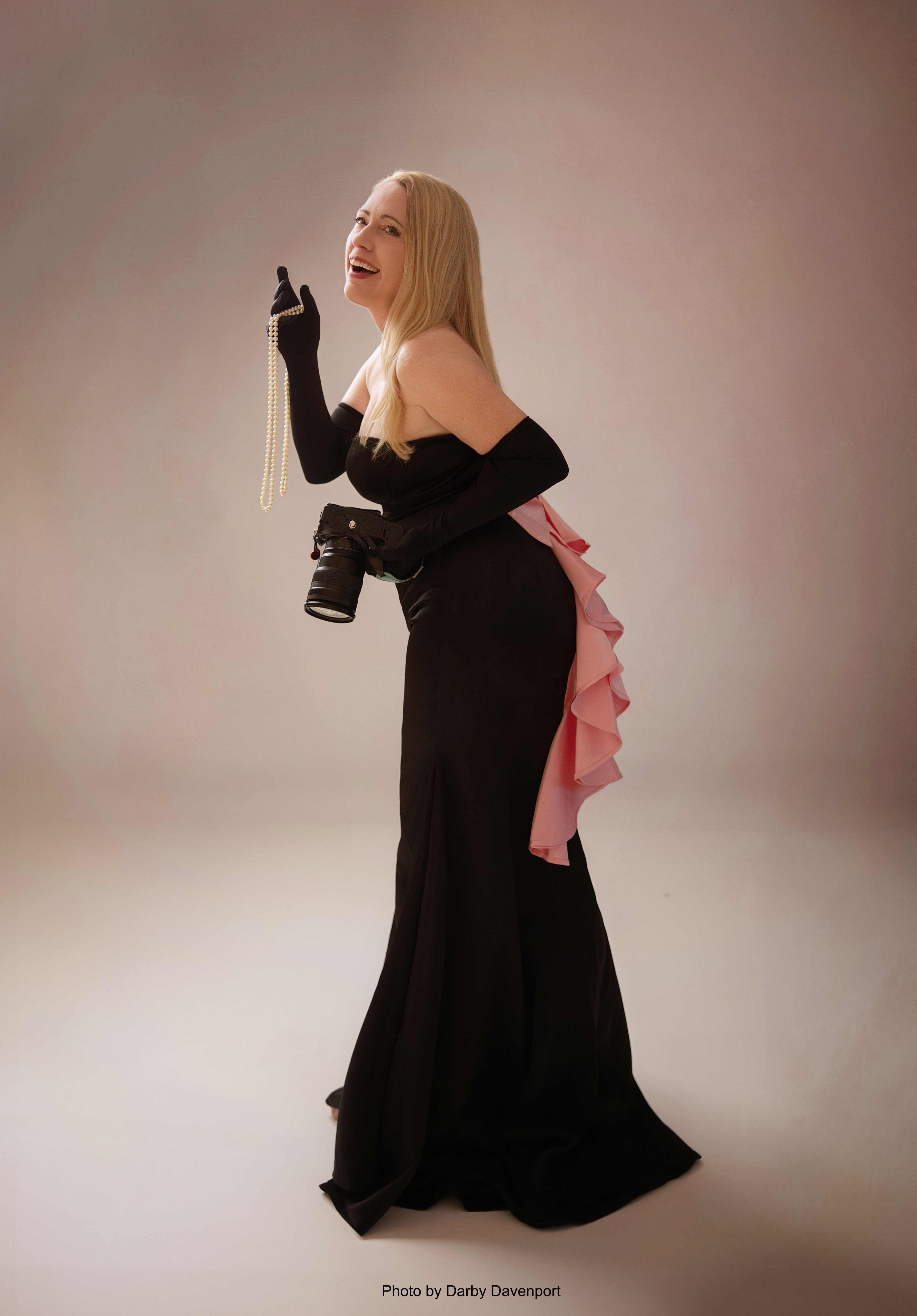 Boudoir photographer portrait