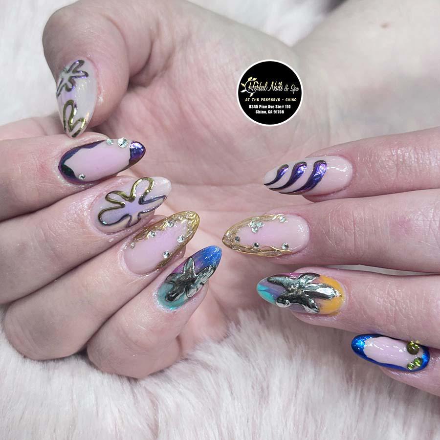 Acrylic and gel nail enhancements at The Preserve Chino