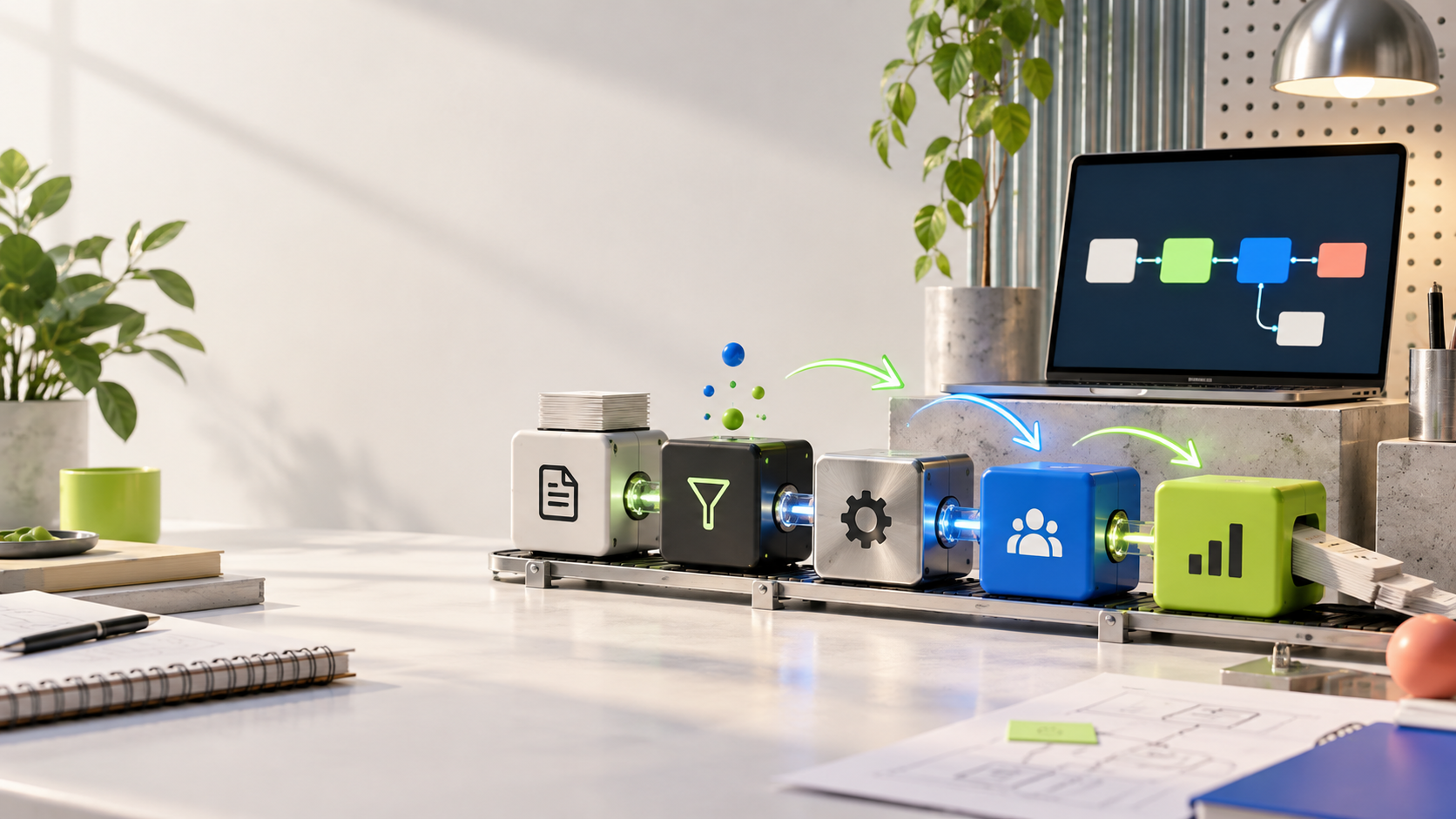 The AI Automation & Lead Generation Playbook visual