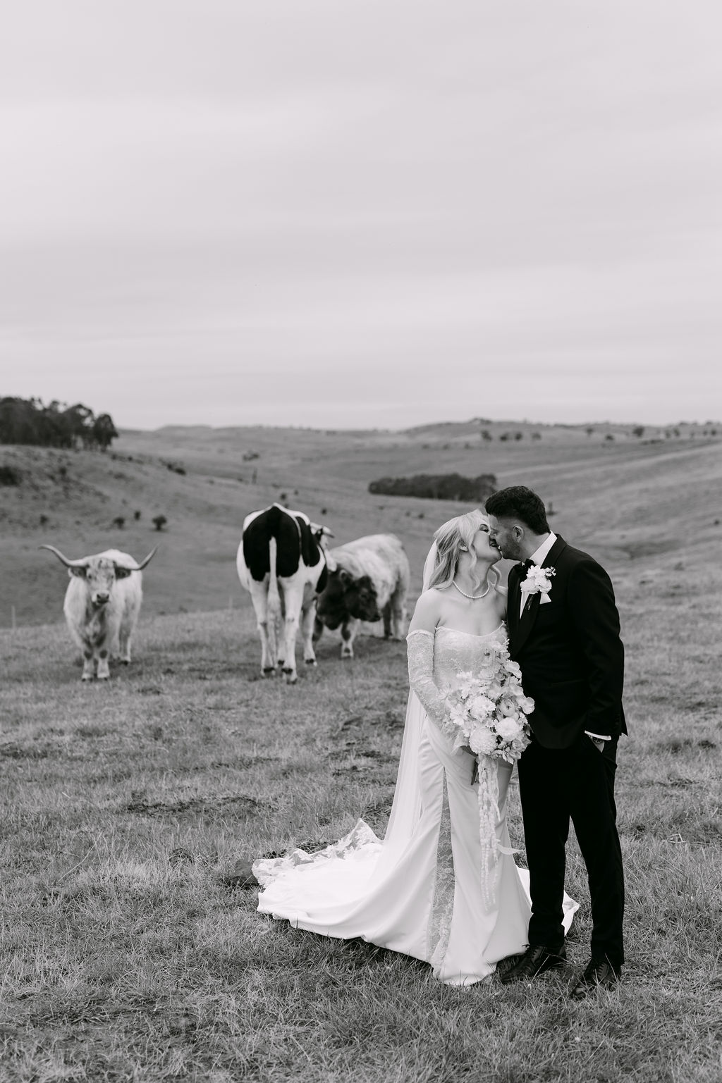 Couple at the farm