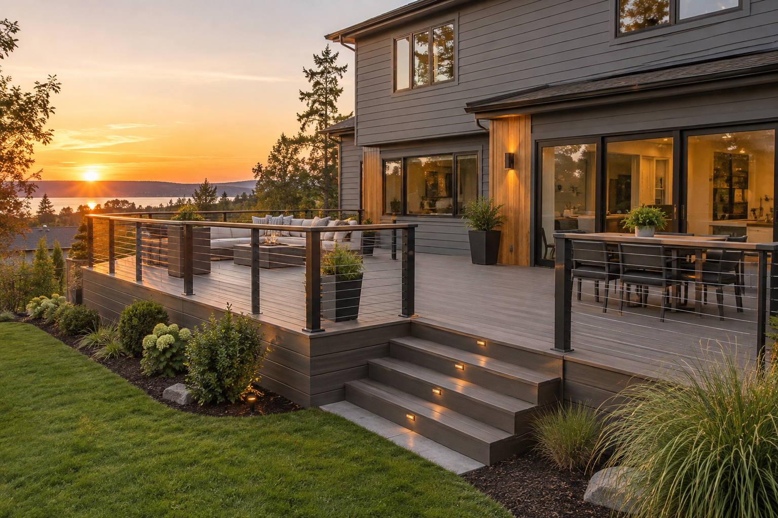 Decks and siding project