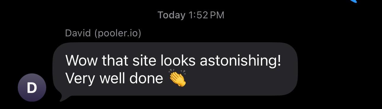 pooler.io testimonial