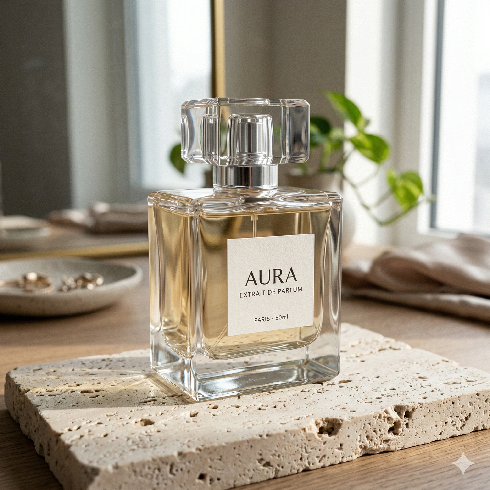 Frasco de Perfume Minimalista