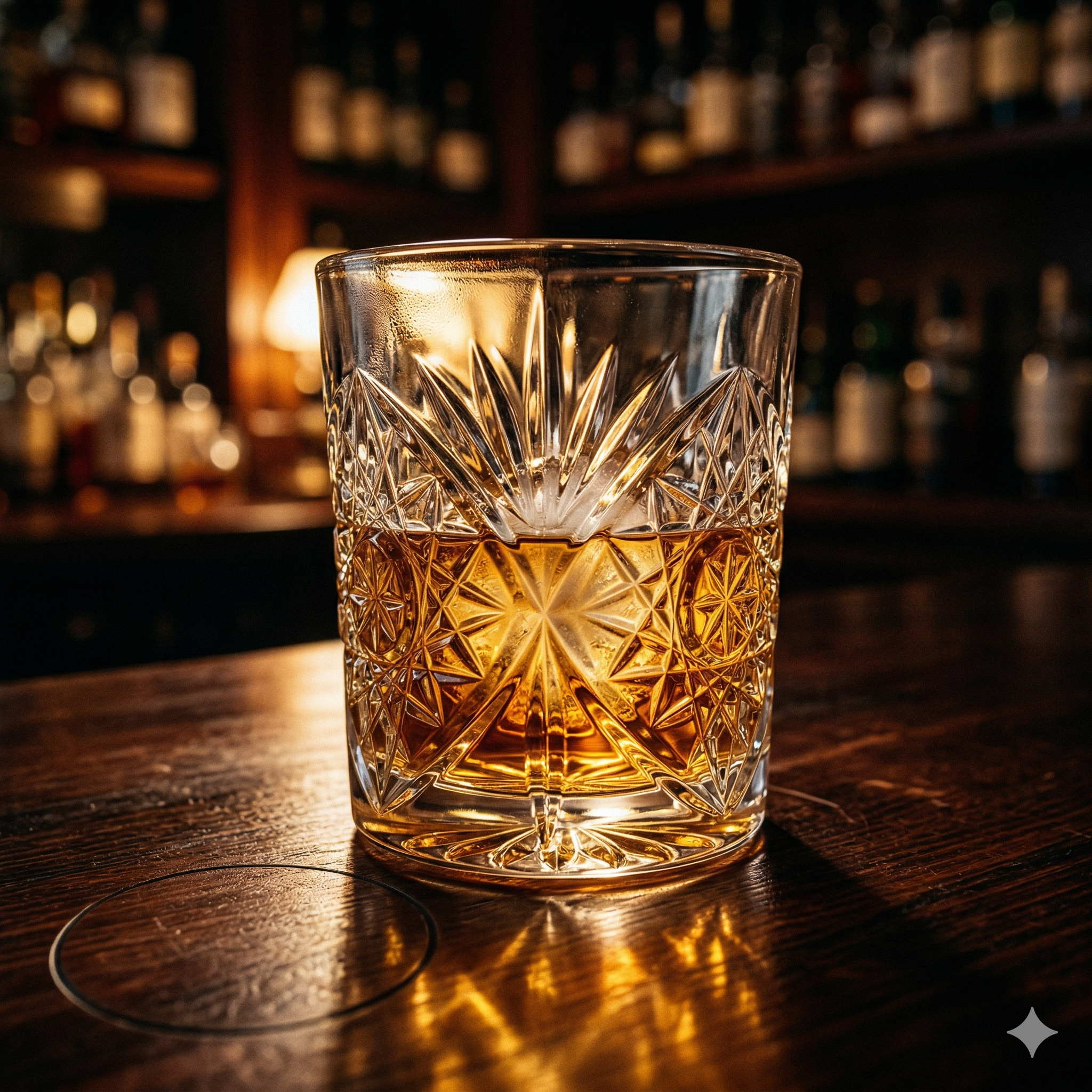 Vaso de Cristal Tallado