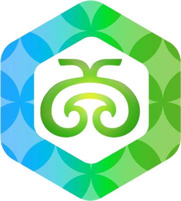 Лого на Живете с Цветето на живота 