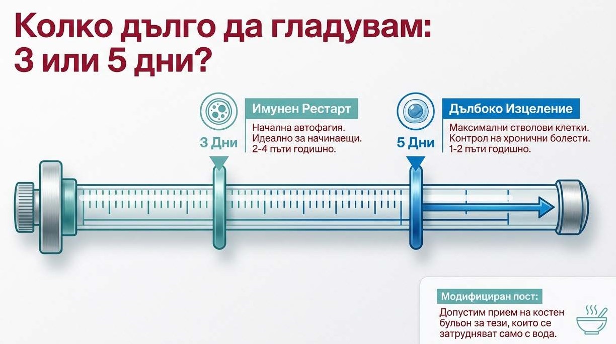 колко дълго да гладувам