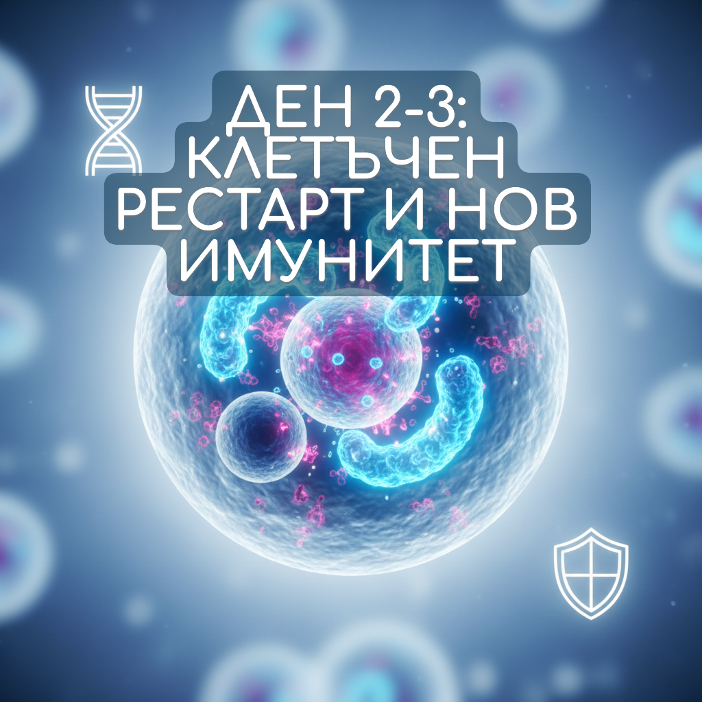 Дълбокото пречистване: Автофагия, мозъчно здраве и рестарт на имунната система (Ден 2-3-5)