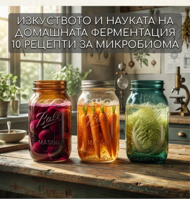 10 домашни ферментации: пробиотични рецепти за червата, вкуса и истинската жива кухня