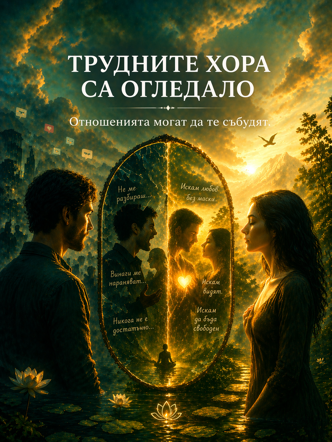 Трудните хора като огледало: как конфликтите разкриват къде още не сме свободни