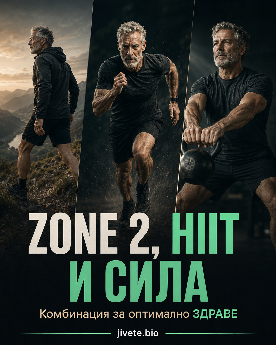 Zone 2, HIIT и сила: как да комбинираме трите за оптимално здраве