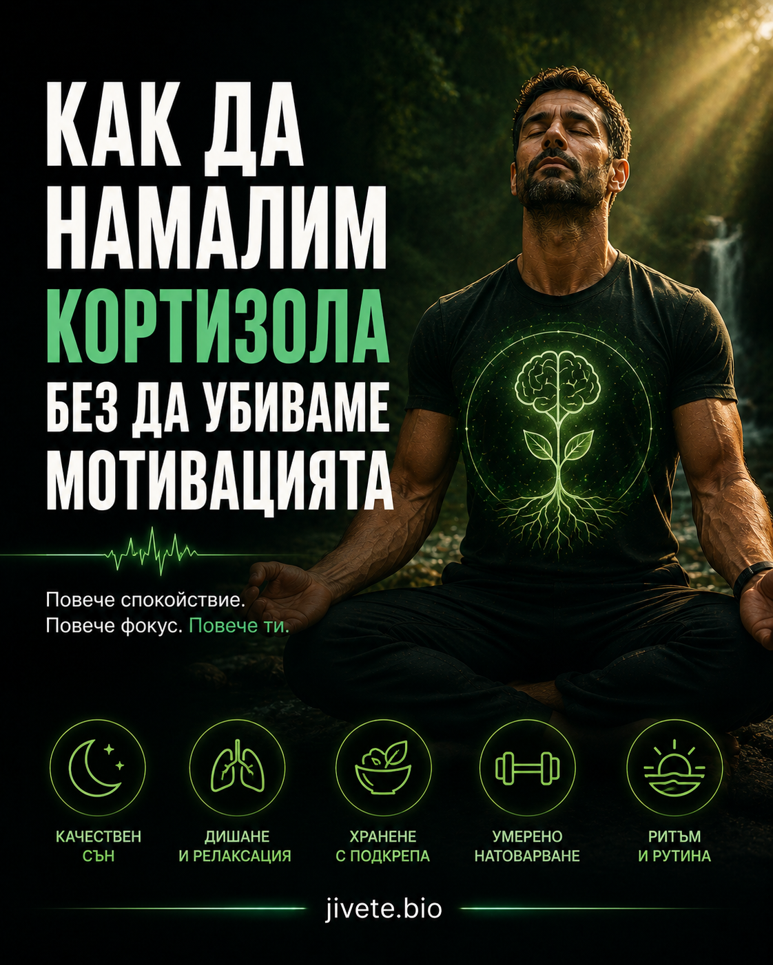 Как да намалим кортизола без да убиваме мотивацията: ръководство за стресова устойчивост