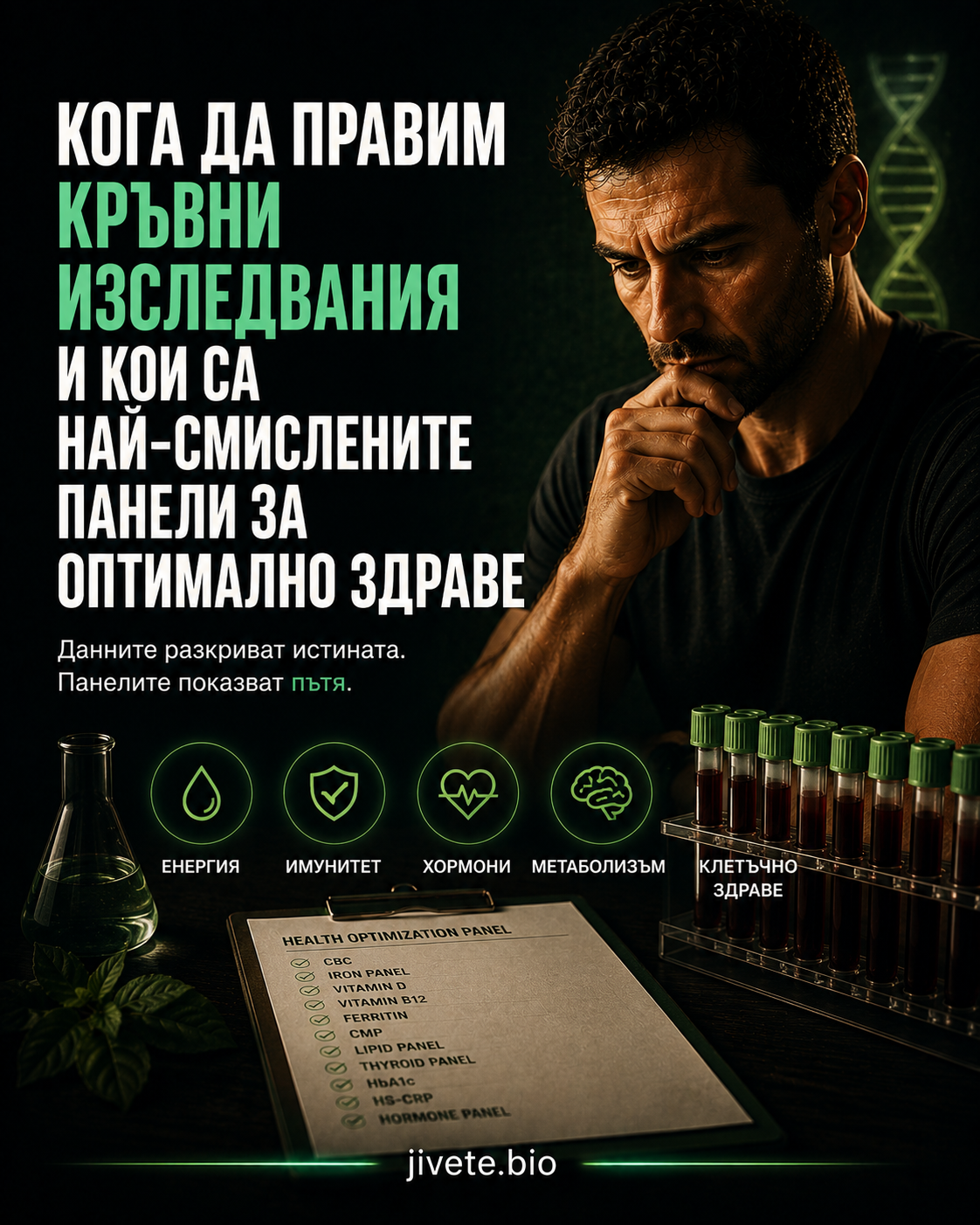 Кога да правим кръвни изследвания и кои са най-смислените панели за оптимално здраве