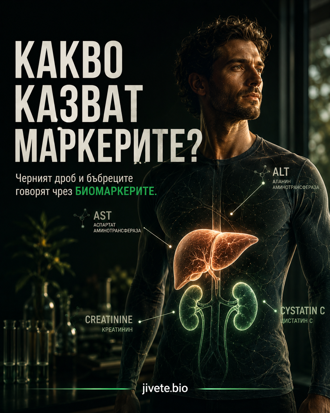 ALT, AST, креатинин и цистатин C: как да четеш маркерите за черен дроб и бъбреци