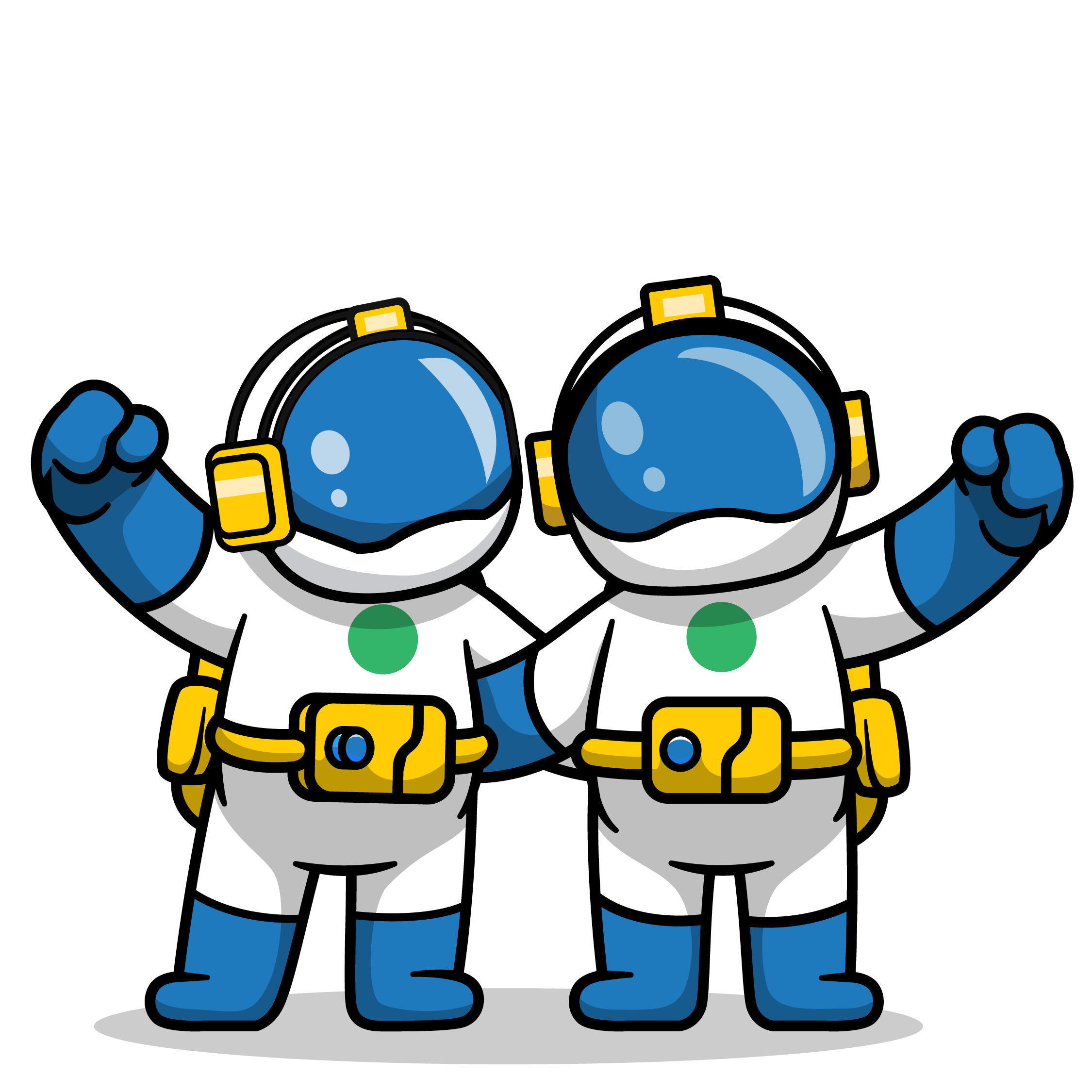 SBA astronaut mascot