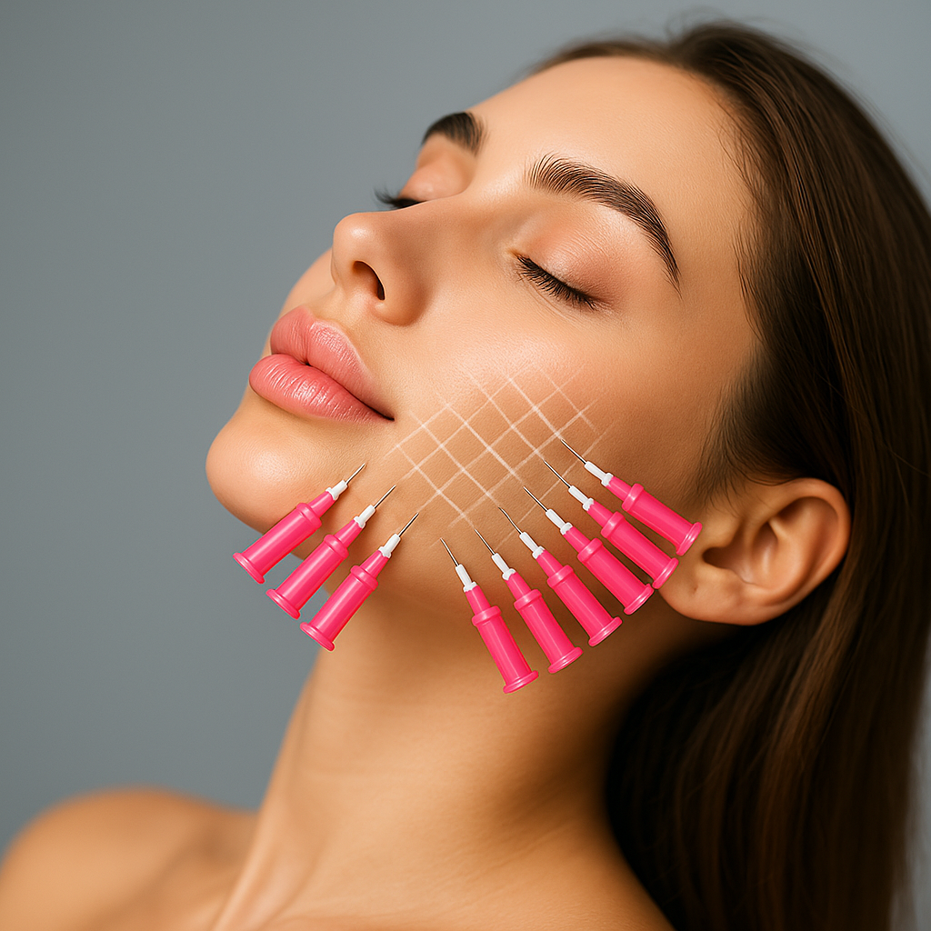 Tratamiento con hilos de colágeno en Clínica Colombiana, regeneración y firmeza facial en una sola sesión estética no invasiva