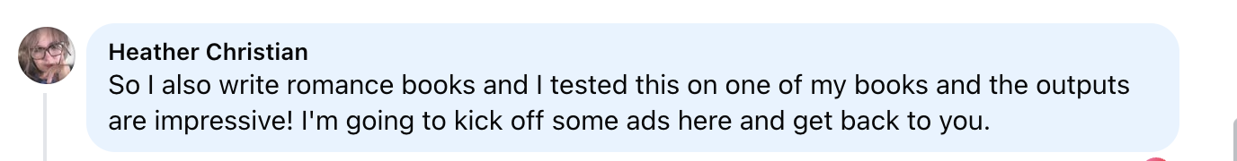Heather testimonial