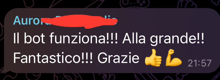 Screenshot profitto GoFrank — utente primo lancio 9