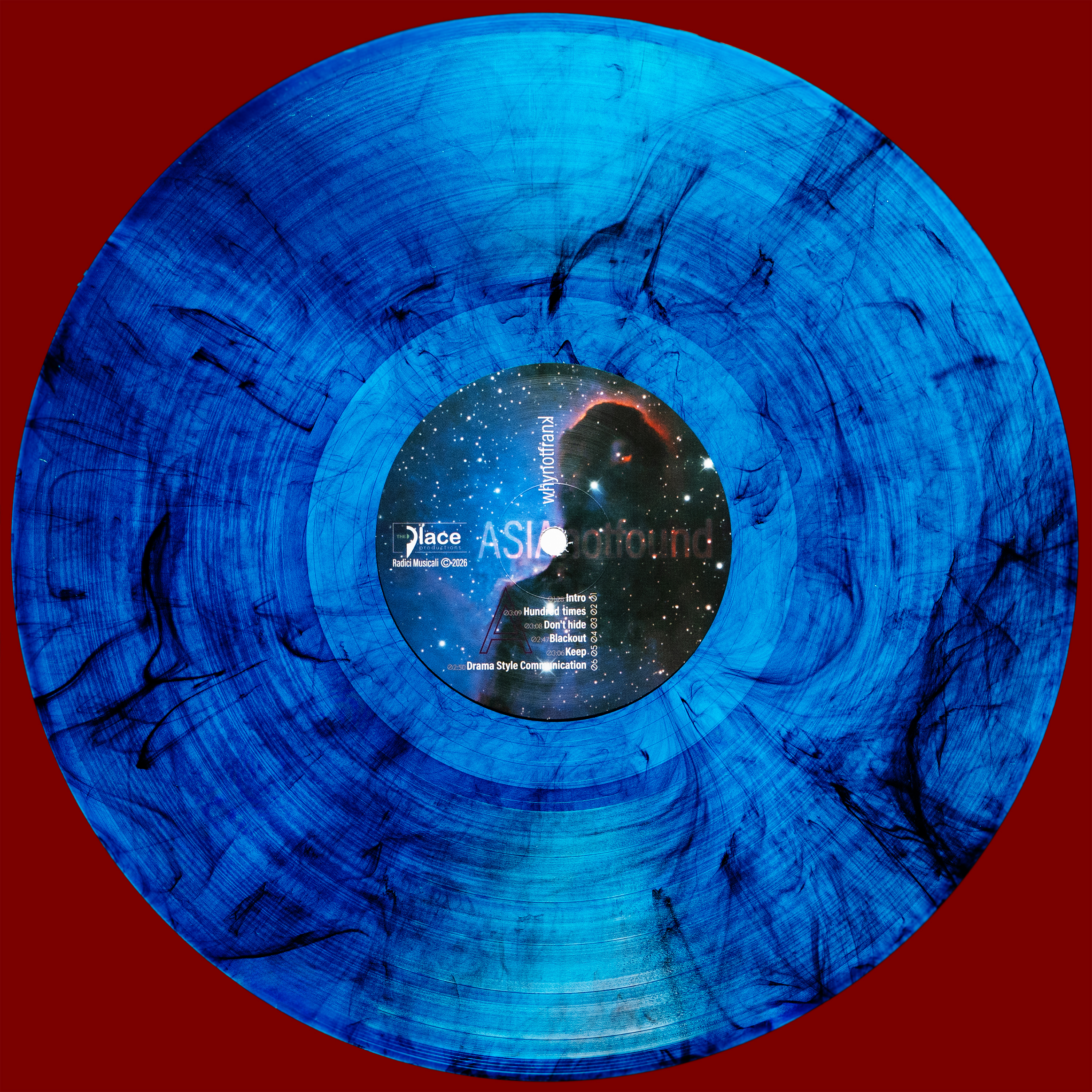 Vinile blu