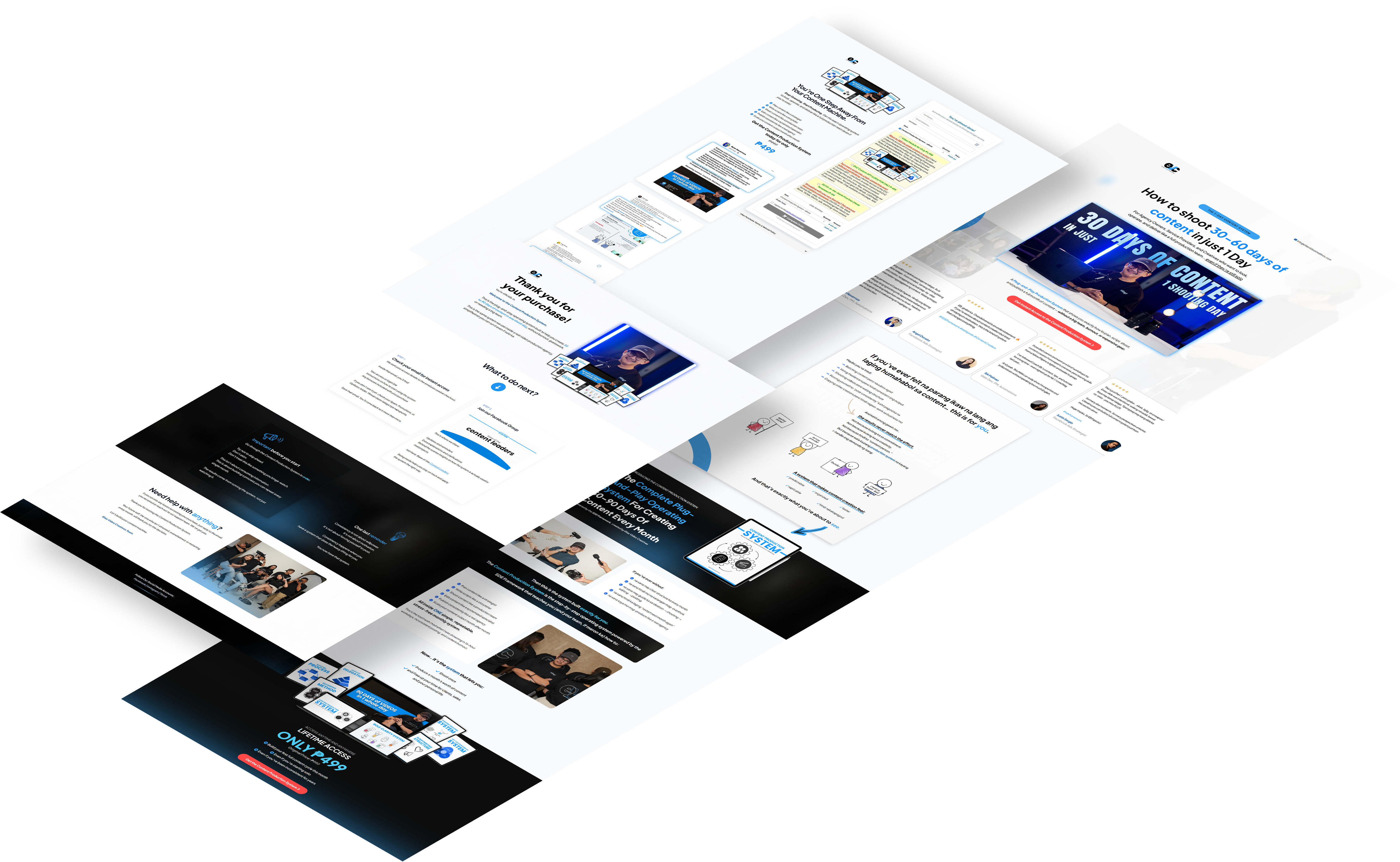 Funnel mockup