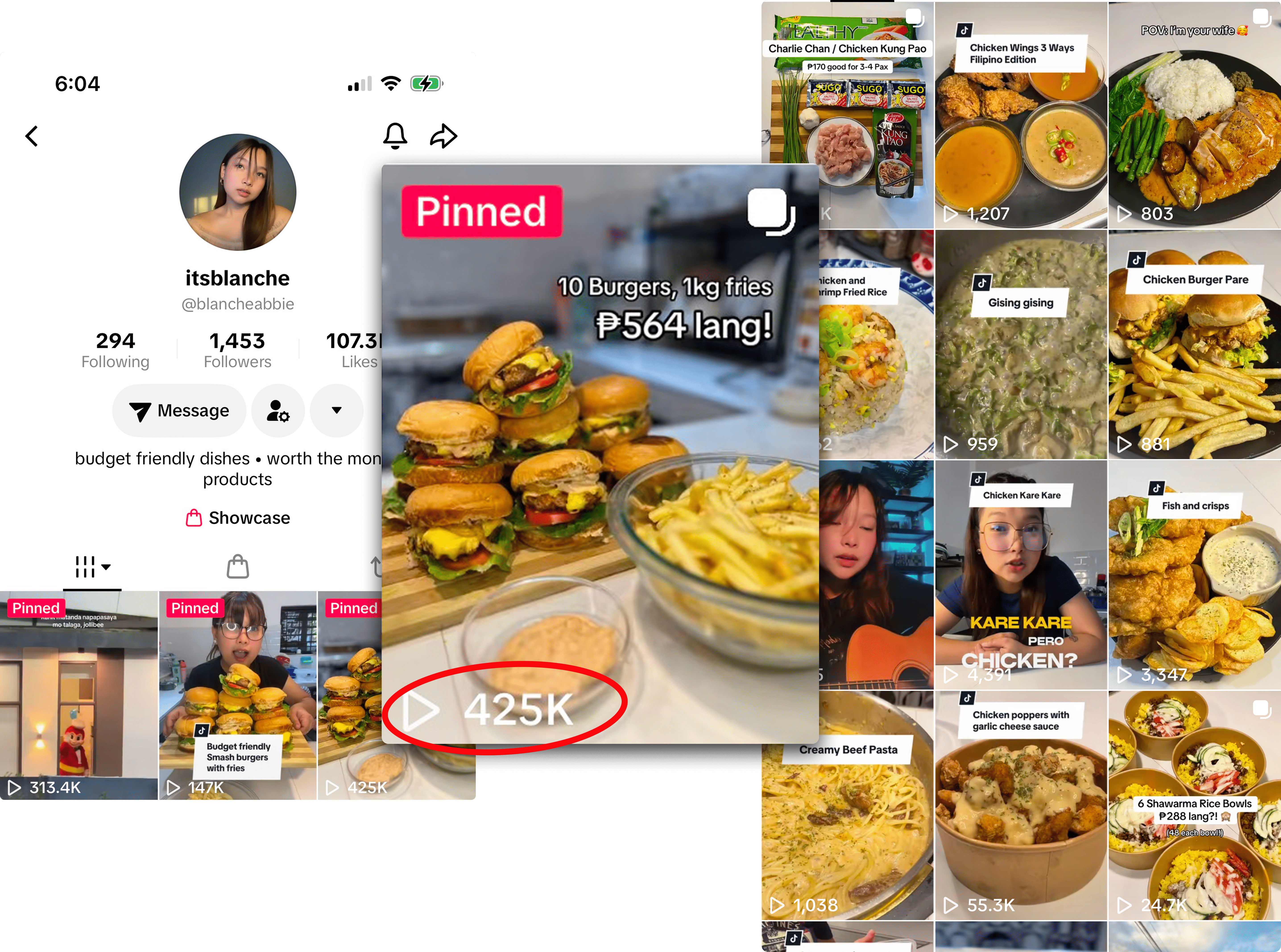 Food content creator