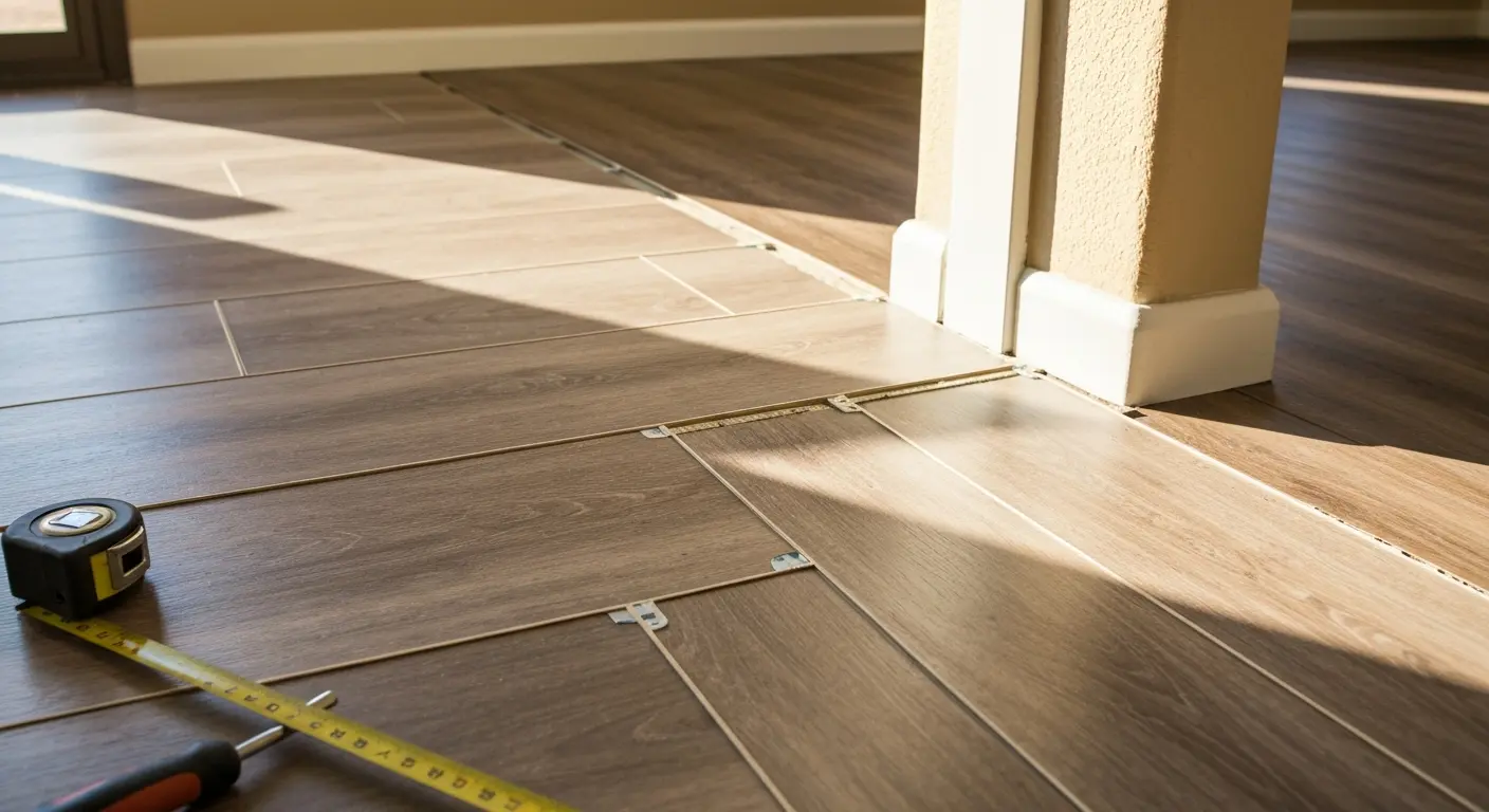 Vinyl and laminate flooring