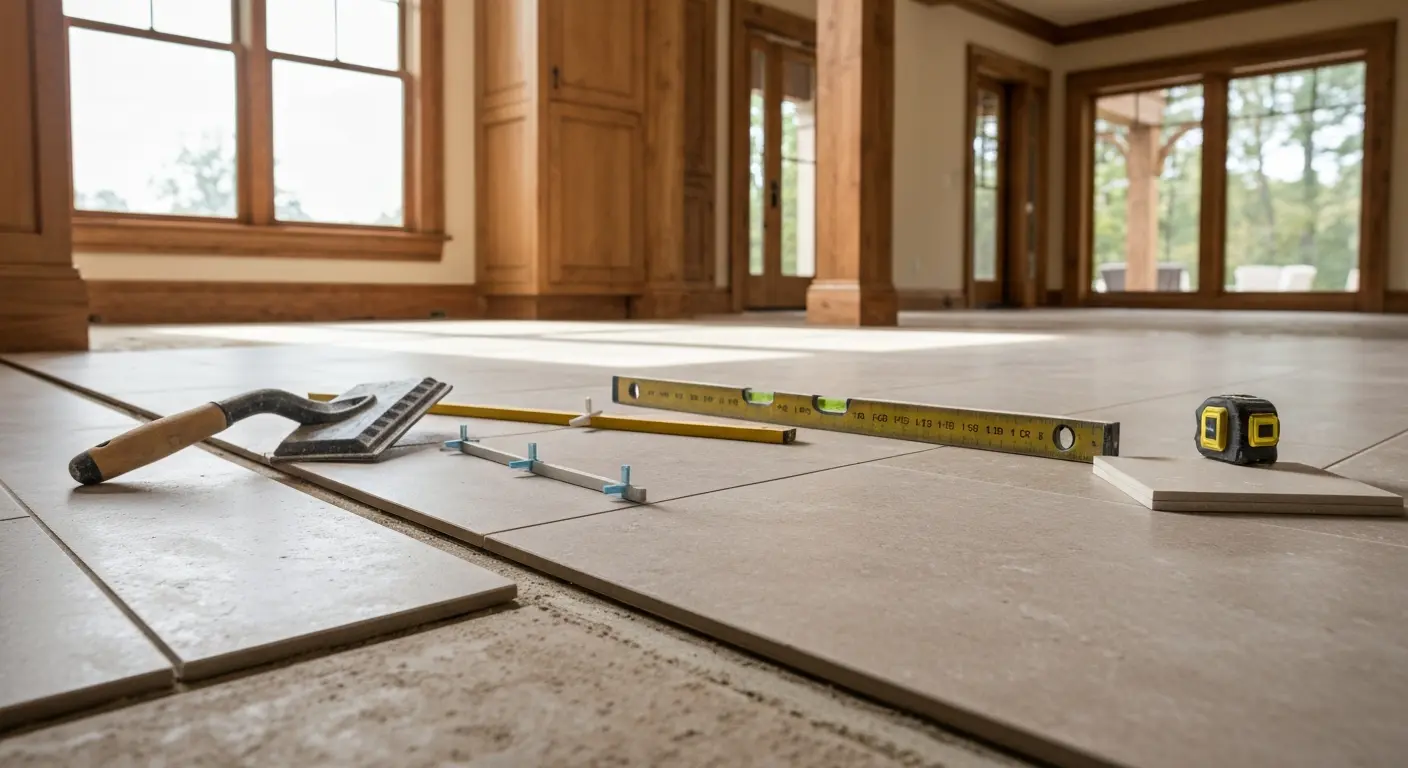 Tile and stone flooring